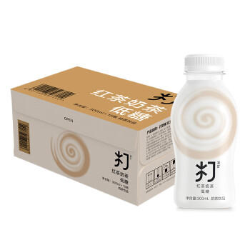 农夫山泉 打奶茶 红茶奶茶(低糖)300ml*15瓶 整箱 商品图4