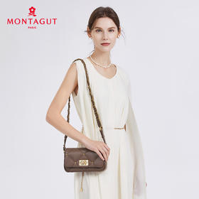 新色【高级羊皮系列】春夏时髦铆钉法棍包小方包