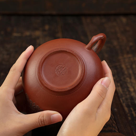 获奖作品	钱午生（钱和生）大青松壶 宜兴原矿茶壶紫砂壶功夫茶泡茶壶紫砂茶具仿古 商品图3