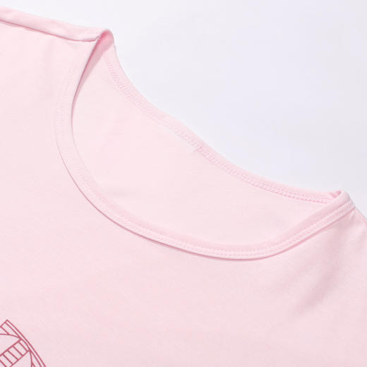 都市丽人生活家居女士棉质短袖裙睡衣LH46K3 商品图4