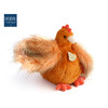 DOUDOU 橙色白色母鸡-20cm玩偶 商品缩略图2