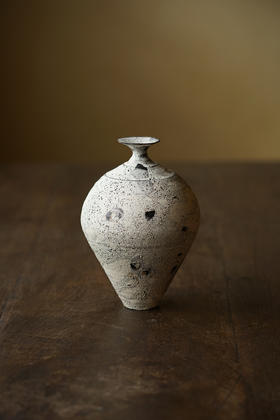 二阶堂明弘55玉壳｜白｜壶