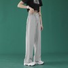 【超薄冰丝❗️潮流百搭休闲长裤】男女同款，宽松有型，夏季垂感，时尚韩版痞帅直筒裤子父亲节礼物新年礼盒年货礼盒 商品缩略图4