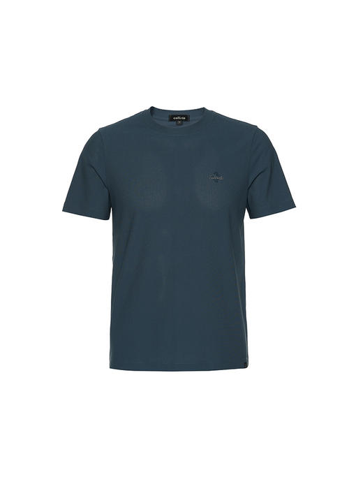 callisto绿色聚酯纤维混纺T恤 STTSS061C 商品图3