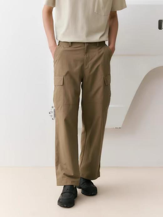 EviStub/E-4XCK616/抗撕裂六袋户外徒步三防复古可束脚直筒工装长裤 商品图1