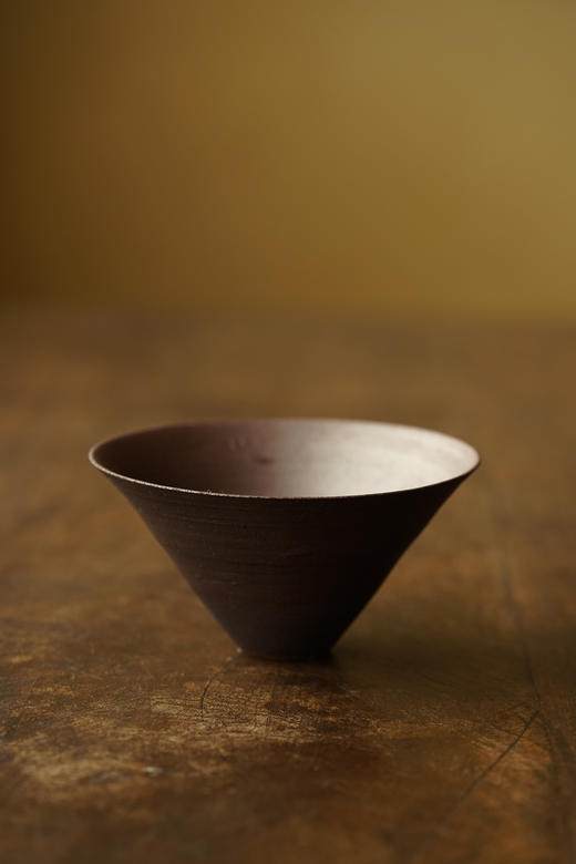 二阶堂明弘76锖器｜三角碗 商品图0