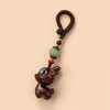 紫檀&绿檀小鹿°钥匙扣挂件 商品缩略图0