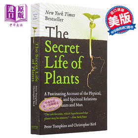 预售 【中商原版】植物的秘密生活 The Secret Life of Plants 英文原版 Peter Tompkins 植物学 科学百科 生命科学