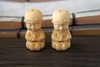 宝宝佛沙弥°黄杨木车挂 商品缩略图1