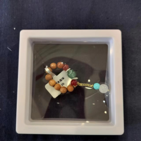 檀香木+绿幽灵指环