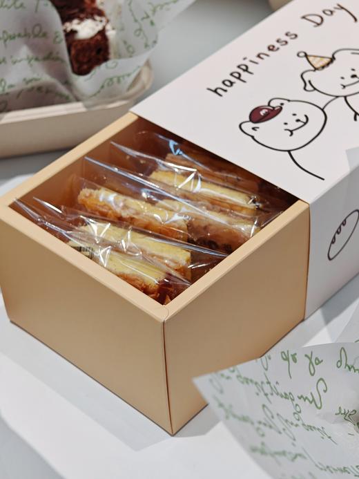 限时买赠❣️杏仁焦糖方饼干【大盒装买8送2到手10块】包装随机 商品图1