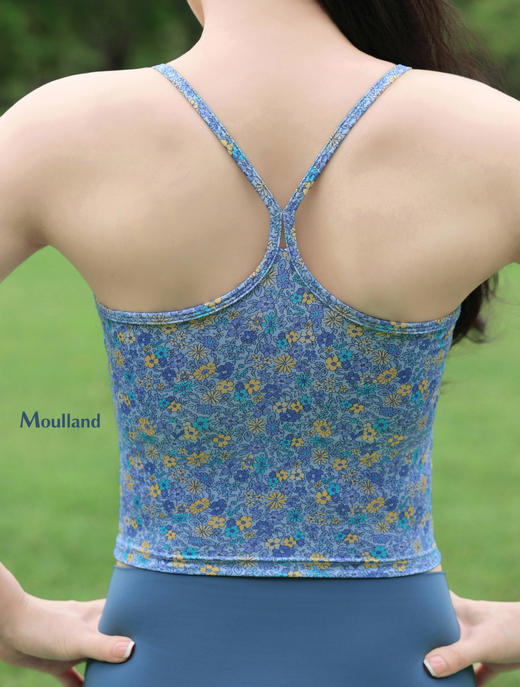 爆款好货 中长款细带短背心-蓝梦萦 商品图2