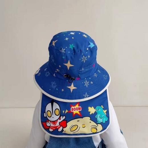 🎈【卡通奥特曼速干可拆卸渔夫帽】✅1.速干材质，快速吸汗，让孩子在玩耍中保持清爽。❗️ 商品图4