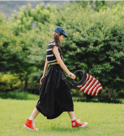 斯辰唯佳速干户外半身工装裙裤子垂坠感显瘦遮肚肉 E99-1933 商品图6