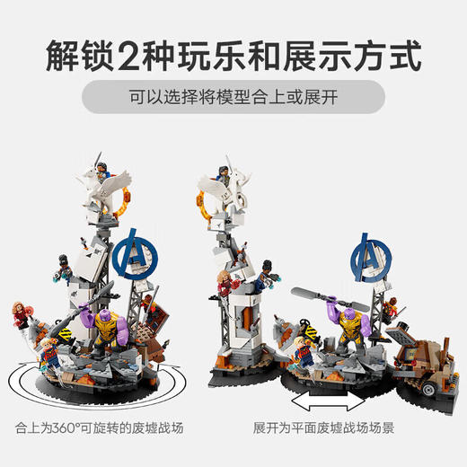 乐高积木L76266乐高超级英雄系列终局之战 商品图1