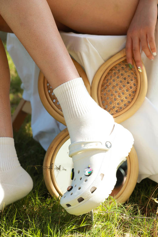 迷人滤镜云朵永存！！胶片感洞洞鞋。穿上就不想脱女凉鞋A052166 商品图9