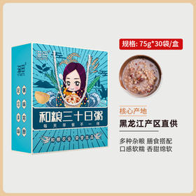 溢田30日杂粮粥75g*30袋不同口味