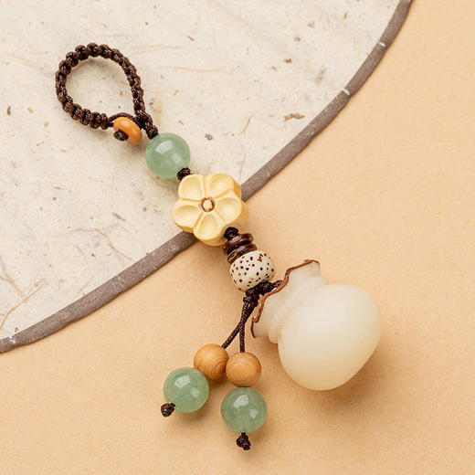 「买1送1！19.9到手两条」创意手工菩提钱袋手机链挂件情侣高档汽车钥匙扣招财福袋包挂饰品时尚饰品 商品图3