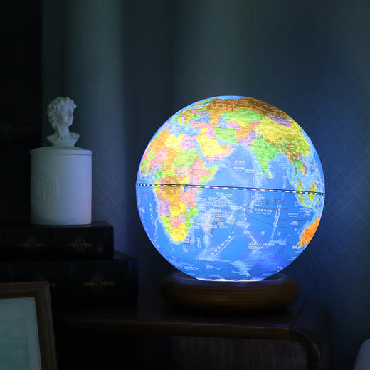 Funglobe 朋宸 创意万向滚珠AR地球仪 充电式触控无极调光【下单后72小时内发货】 商品图11
