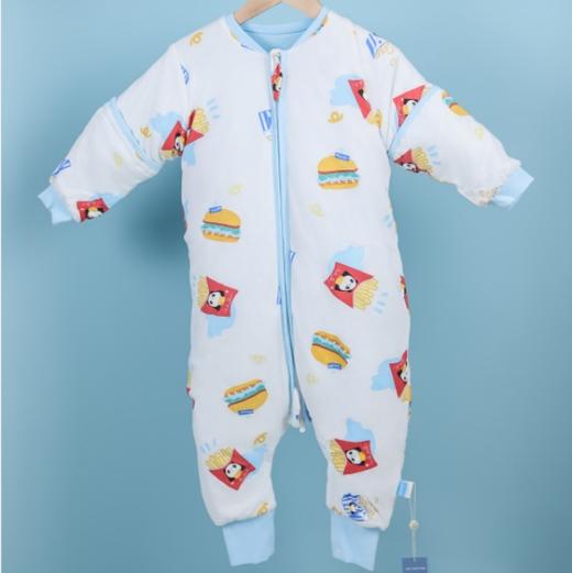 贝彤针织棉5A抗菌睡袋夹棉款40*90cm24sp（两款可选） 商品图3