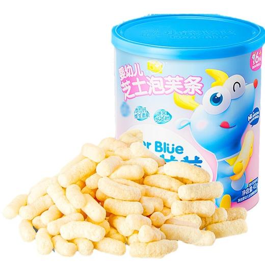 【真虾肉，真芝士制作！婴幼儿手指泡芙条~】小鹿蓝蓝婴幼儿泡芙条 6月+宝宝零食 手指泡芙 婴幼儿小零食-QQ 商品图3