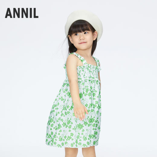 女童度假风吊带裙裙子新款安奈儿童装实体店同款XG423733 商品图2