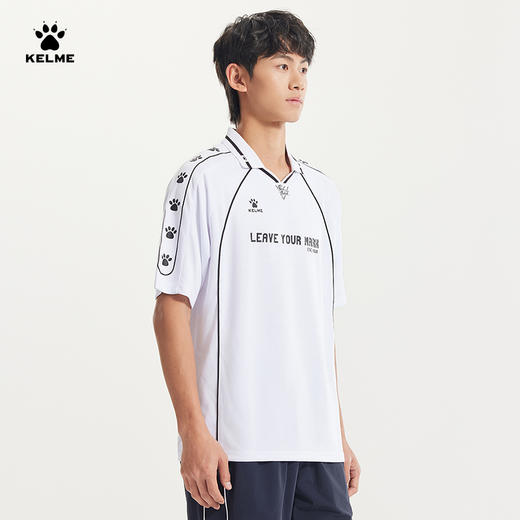 卡尔美新翻领短袖T恤 商品图9