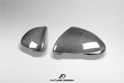 保时捷 卡宴 Cayenne 985.2 原车款不带辅助高品质碳纤维后视镜壳 商品图2