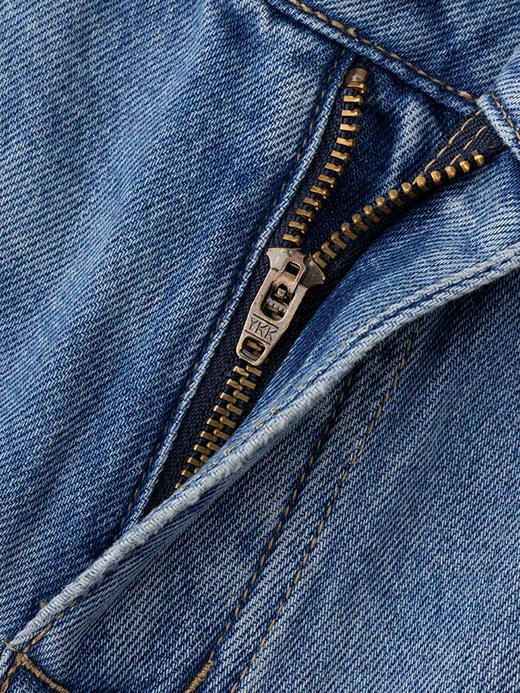 COCO ZONE "喇叭牛”夏季复古微喇牛仔裤宽松显瘦直筒裤CC1B1291 商品图4