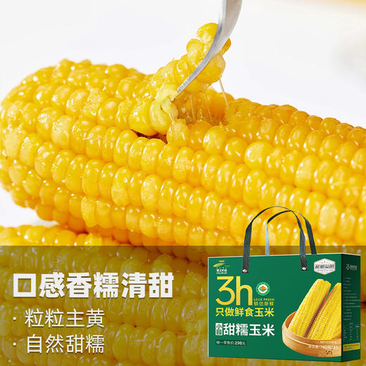 溢田小园甜糯玉米200g*10支 商品图1