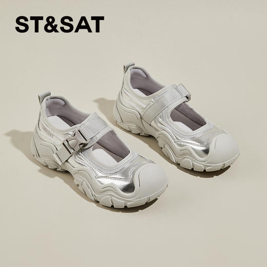 星期六时髦厚底运动透气玛丽珍SSC1111654 商品图2