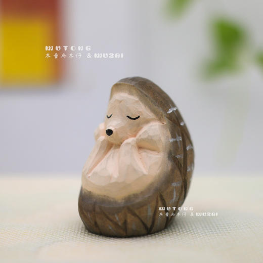 木雕<小刺猬> 商品图2