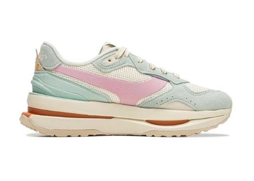 李宁征荣 M1000女子反光轻量高回弹经典休闲鞋AGCU078-13 商品图1