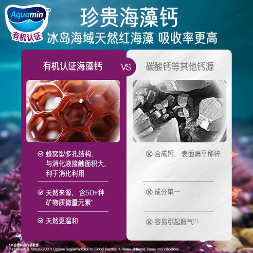 【保税】澳洲 佳思敏（NaturesWay） 液体海藻钙镁锌 30粒，适合6个月以上儿童 商品图3