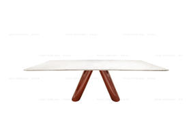 艾瑞卡 餐桌 | 台面大理石材质可选，详询客服