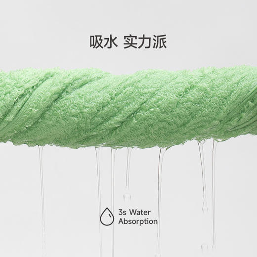 【分仓直发包邮】最生活青春系列浴巾轻柔款1条（颜色随机） 商品图1