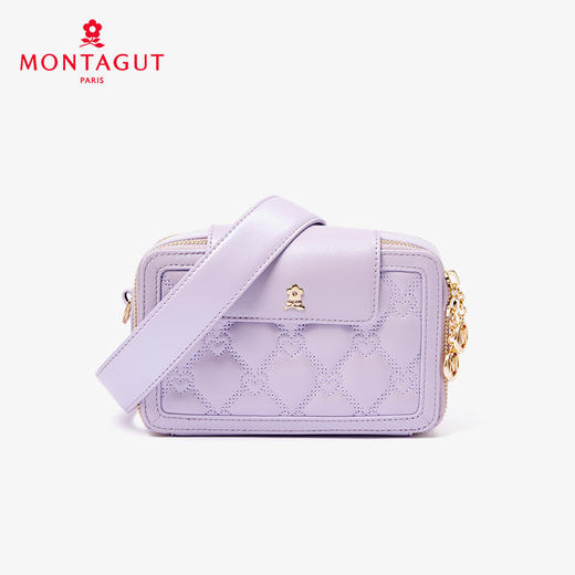 梦特娇法式时尚斜挎包通勤单肩羊皮女包 商品图4