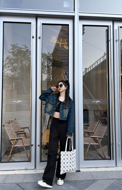 Aimi家San宅一生同款几何菱格大容量包  ASM12622 商品图5