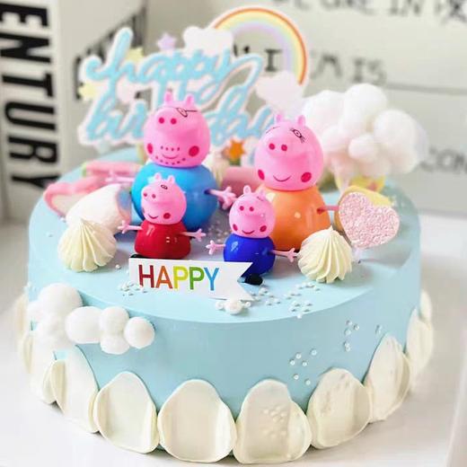 【小猪佩奇创意卡通水果蛋糕8选1】 商品图0