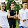 LUSHISI「速干吸湿」跑步人像主题运动风凉感无袖坎肩背心t恤男女 商品缩略图3