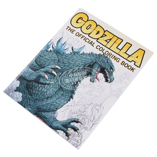 【中商原版】哥斯拉 官方涂色书 英文原版 Godzilla The Official Coloring Book 商品图2