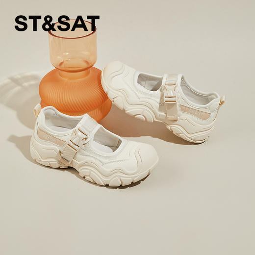 星期六时髦厚底运动透气玛丽珍SSC1111654 商品图1