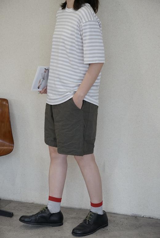 ALBUM DI FAMIGLIA 合身棉质短裤 商品图8