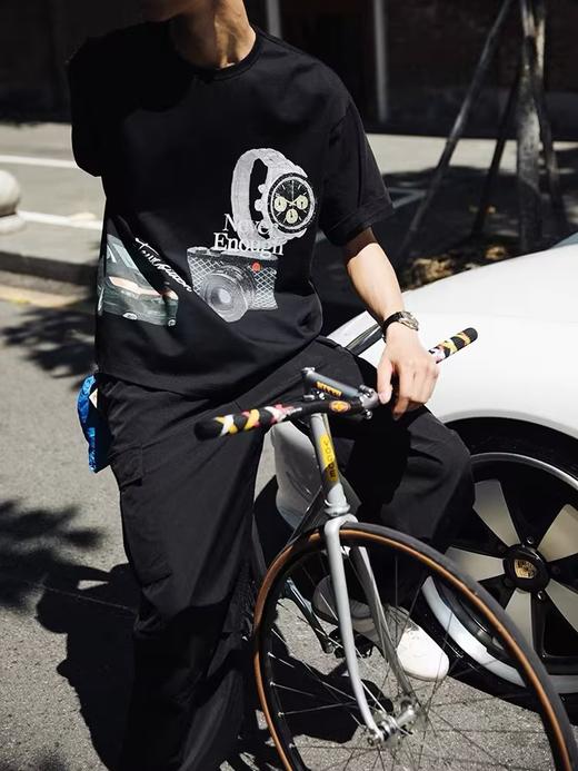 SUPERTOFU（SPTF)/CDT-SS24-T006/数码直喷 手绘彩色图案 270g短袖T恤 商品图1