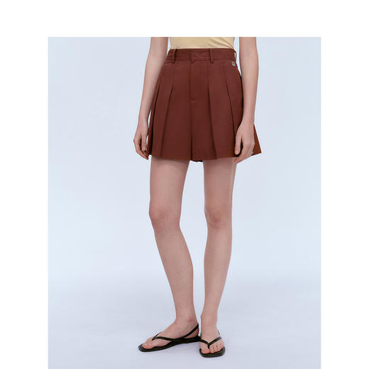 Teenie Weenie小熊简约短裤女夏季女休闲裤TTTH246616N 商品图3