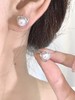 卡蒂罗KADER 山茶花珍珠清新诗意优雅设计 999足银 耳钉 女款 商品缩略图3