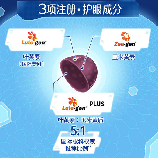 【保税】澳洲 佳思敏（Nature's Way） 儿童叶黄素护眼软糖 50粒 适合4岁以上儿童和青年 商品图3