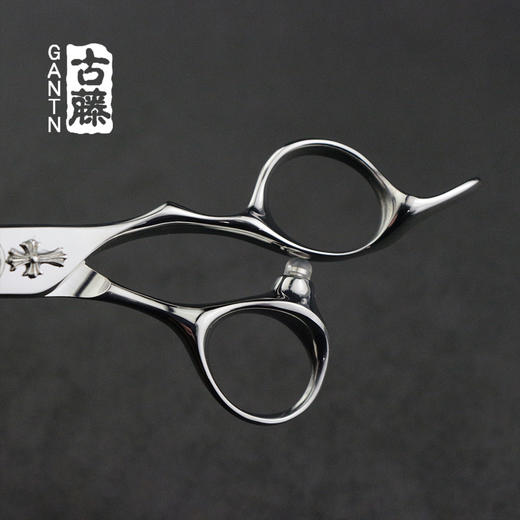 【古藤系列】钻石系列国产精工平剪牙剪 商品图2