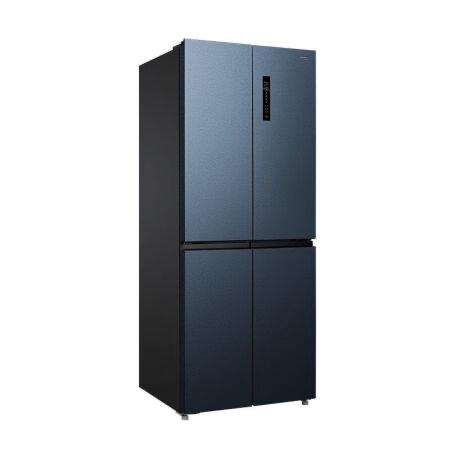TCL BCD-408WPJD风冷无霜一级变频十字四门多门电冰箱WIFI智控品 R410S1-U烟墨蓝 商品图0