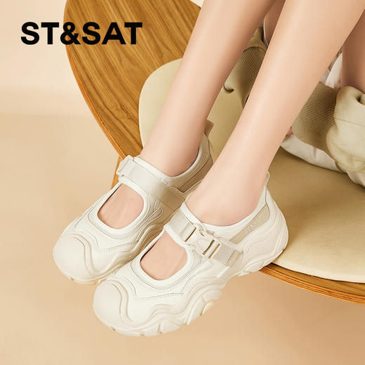 星期六时髦厚底运动透气玛丽珍SSC1111654 商品图8